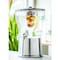 Service Ideas Beverage Dispenser, Round, 5 Gallon with Infuser Tube, Stainless Steel, Brushed CBDRT5BSSS - alternate 3